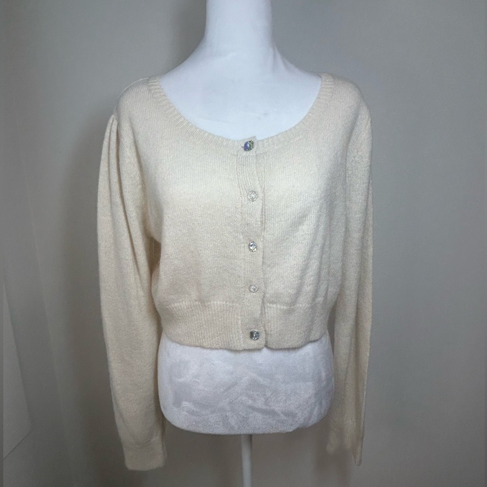 Risøe “Bettina” Bolero Cardigan – Cream, NWT, Size XL